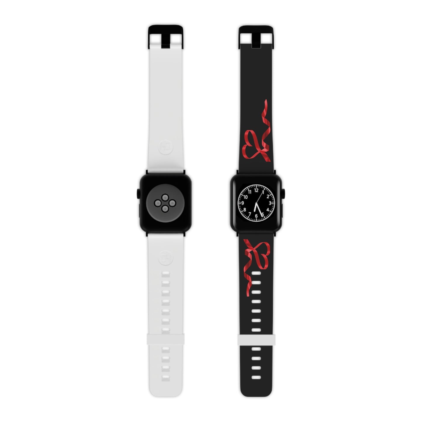 Valentines ribbon Watch Band for Apple Watch Series 1-9, SE and Ultra, 38-40mm/ 42-44mm