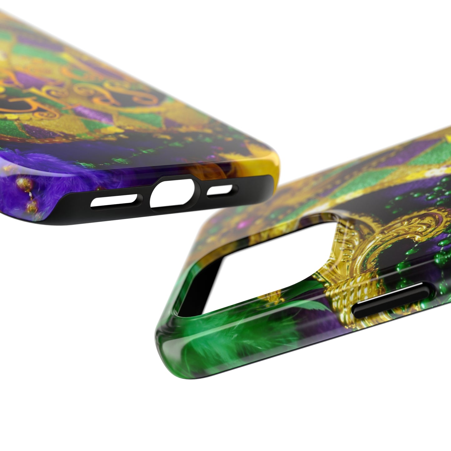 Wild night mardi gras Tough iPhone Case iPhone 15 accessories