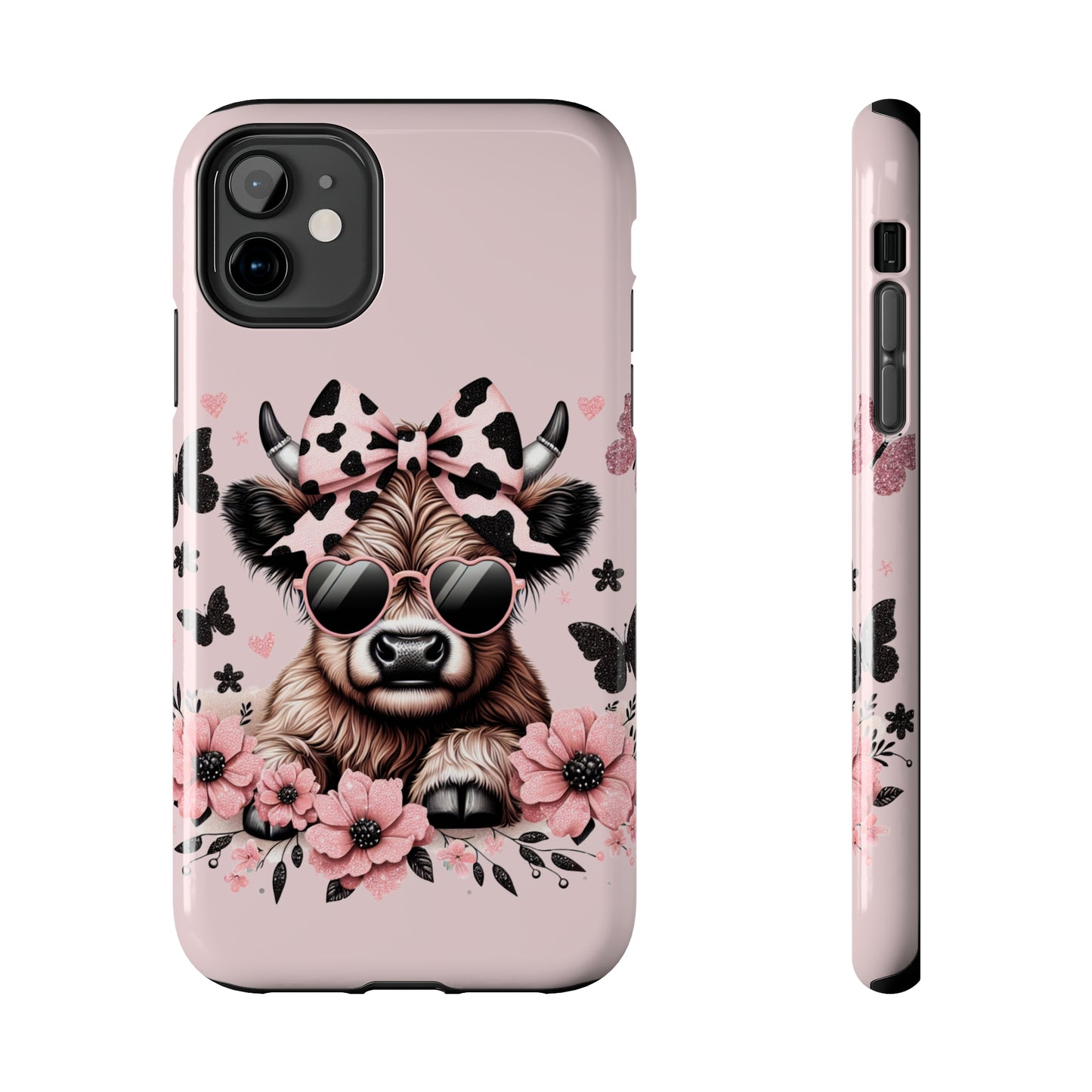 Summer highland Cow Tough Phone Case iPhone 14 pro max accessories