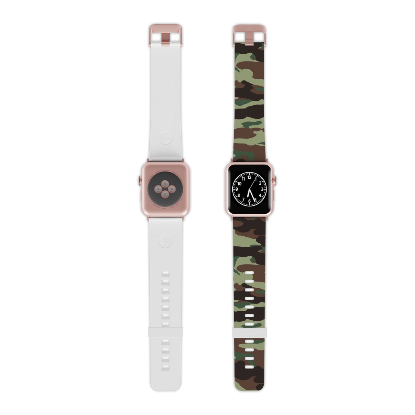 Army green Camo print Watch Band for Apple Watch Series 1-9, SE and Ultra, 38-40mm/ 42-44mm