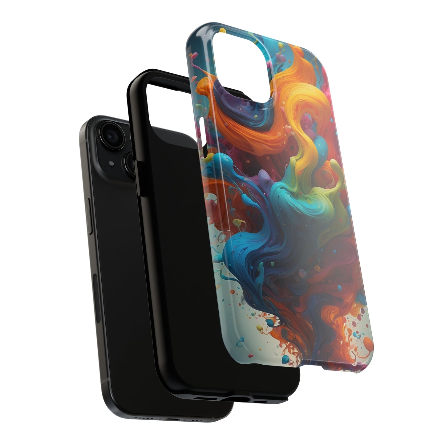 Colorful paint explosion/ Tough iPhone Case/ iPhone accessories/ Abstract