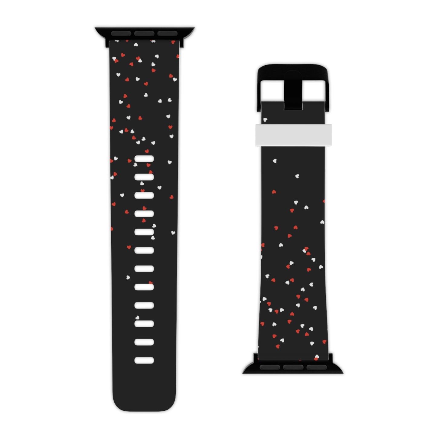 Heart sprinkles Watch Band for Apple Watch Series 1-9, SE and Ultra, 38-40mm/ 42-44mm