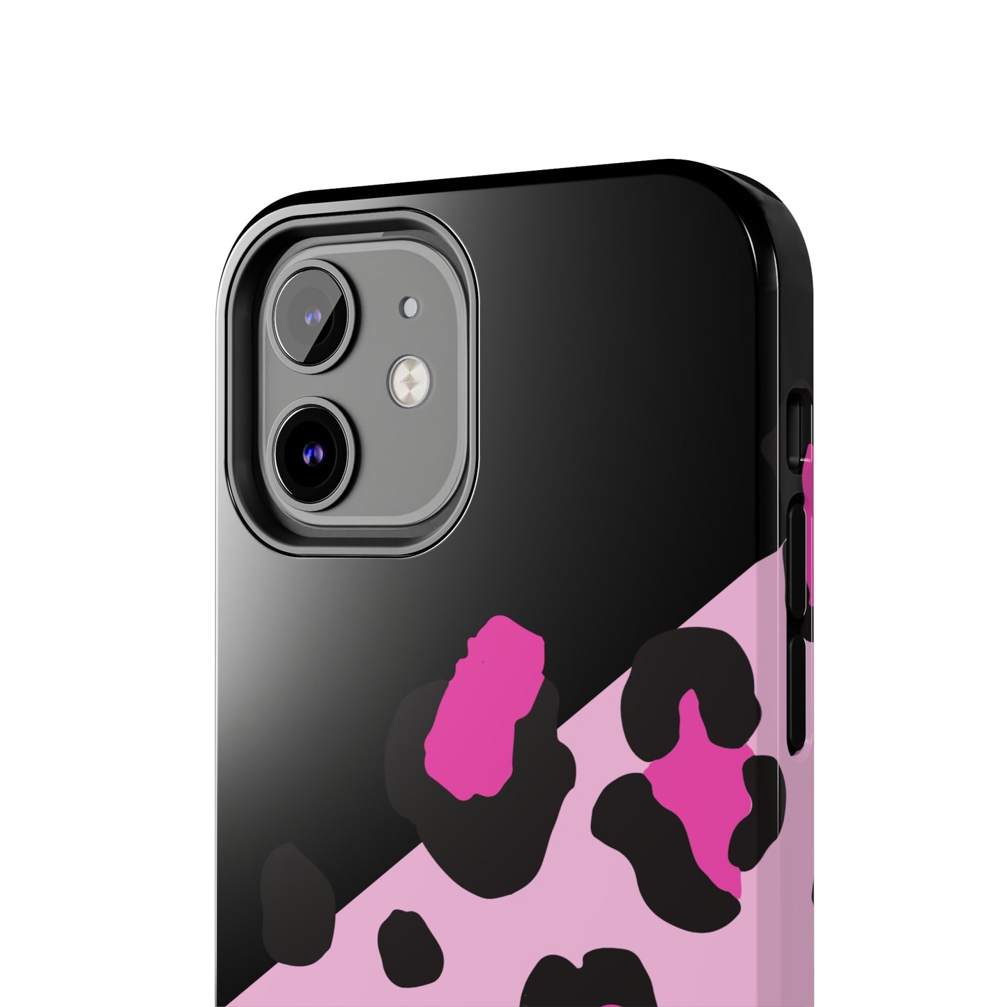 pink & black leopard print Tough Phone Cases iPhone 14 pro max accessories