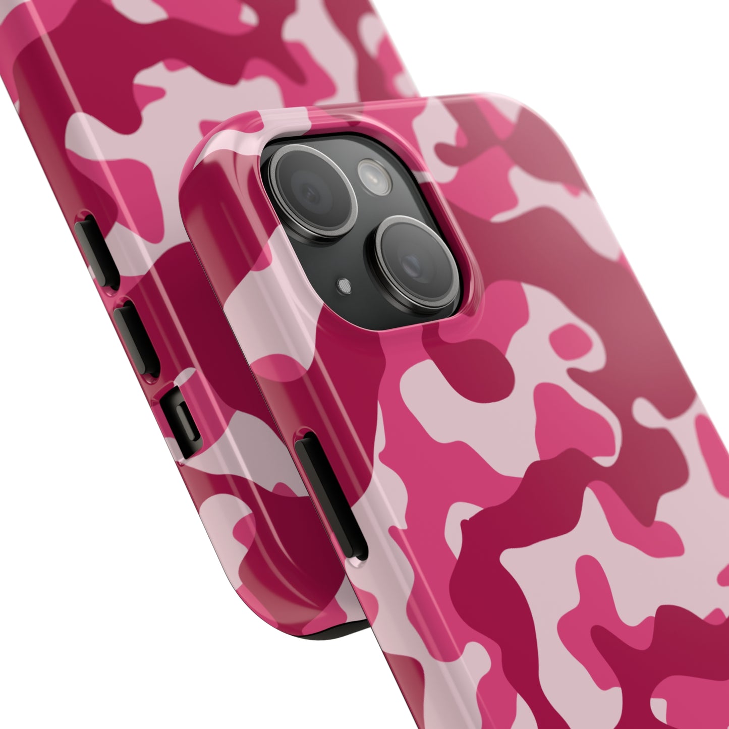 Pink Camo Tough iPhone Case iPhone 15 accessories