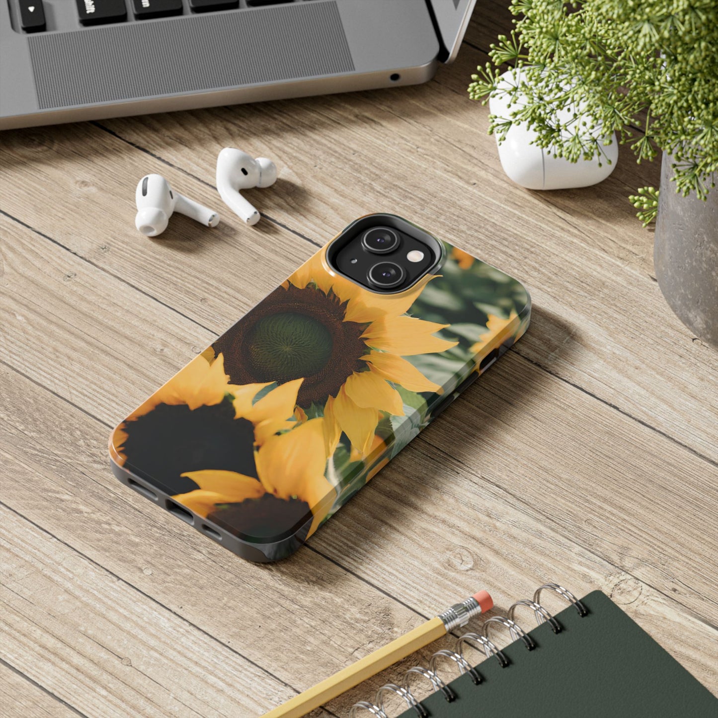 Sunflower Tough Phone Case iPhone case iPhone 15 accessories