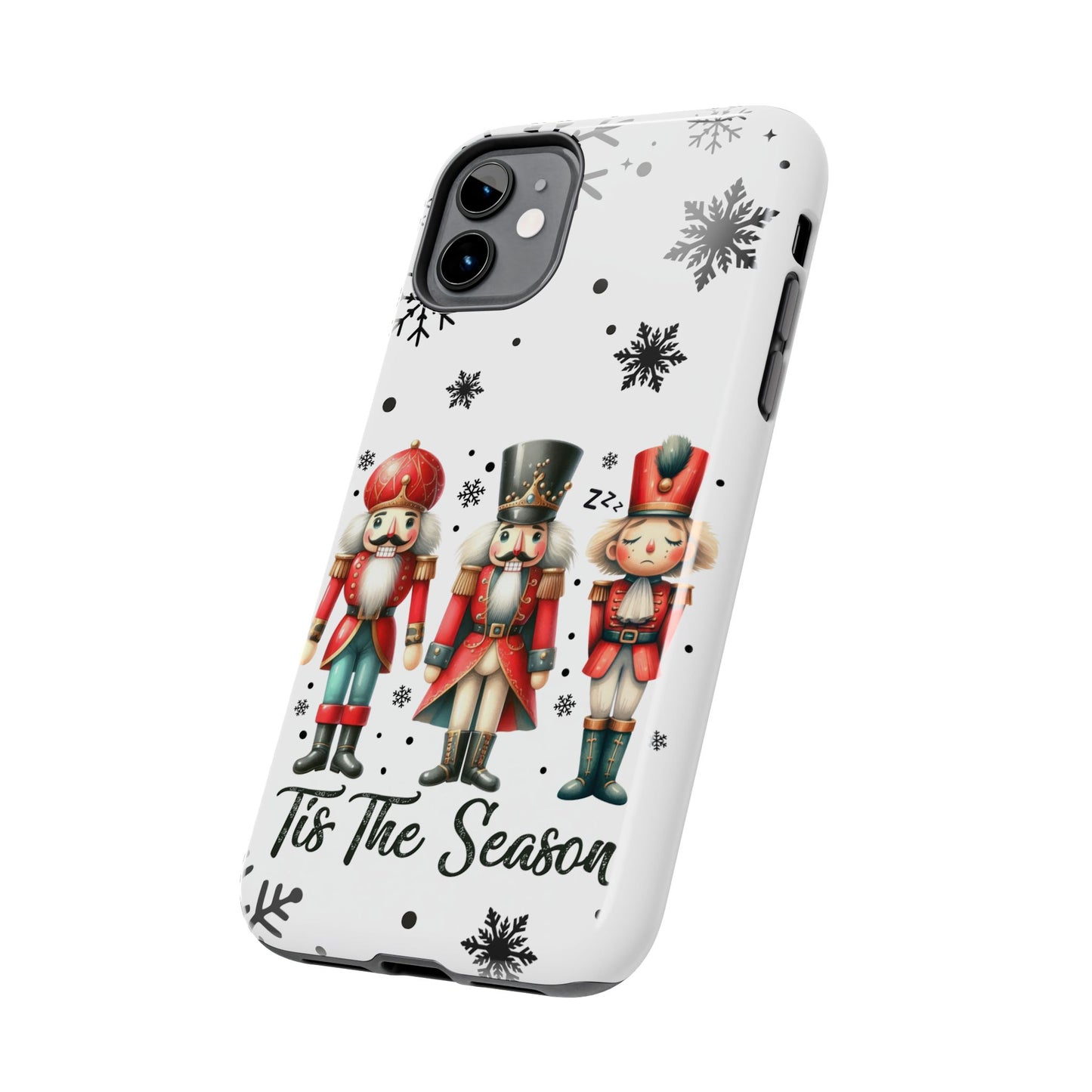 Nutcracker iPhone 16 Case, Christmas iPhone Cover, Festive Holiday Accessory, Cute Xmas Phone Protector, Winter Santa Tech