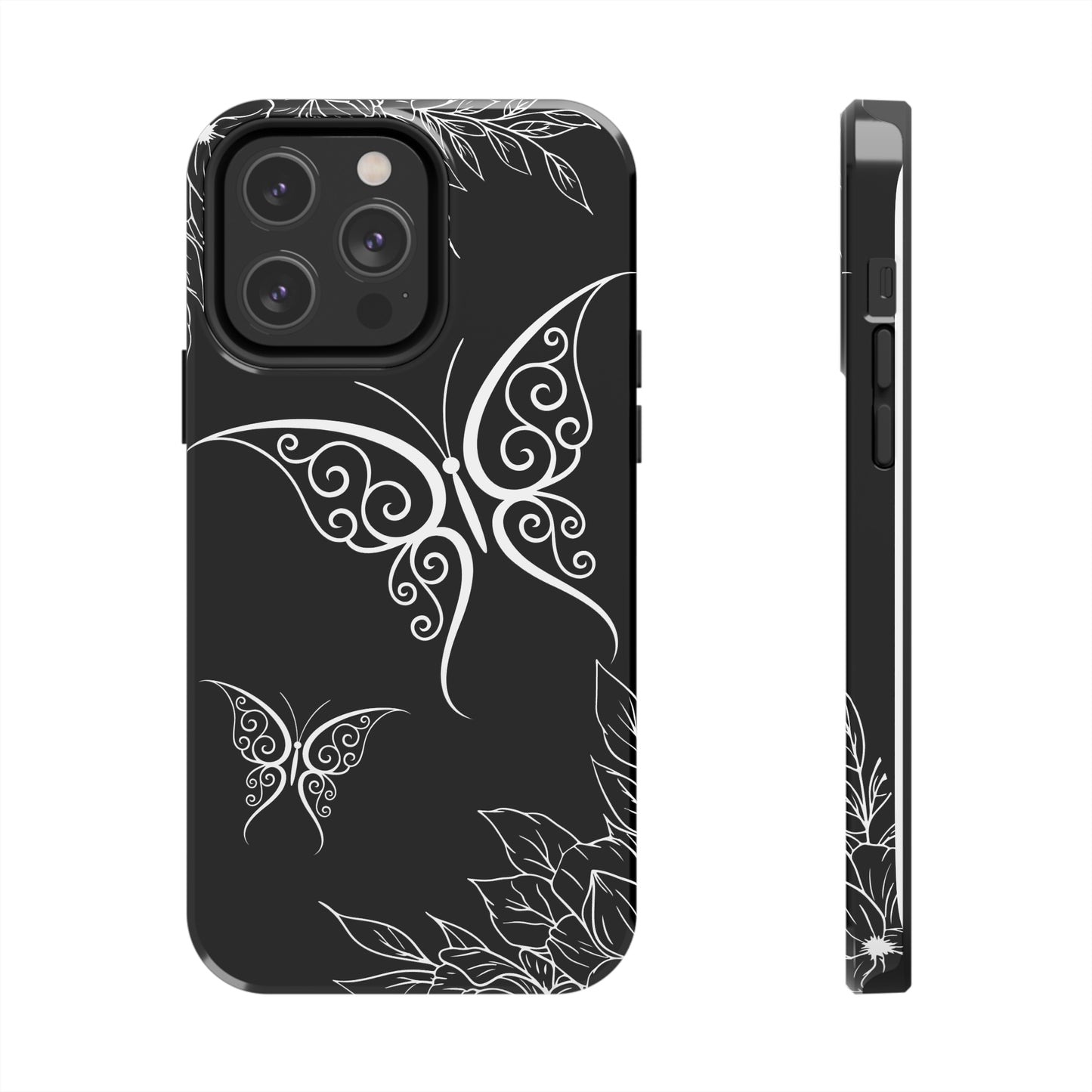 Black & White butterfly/ Tough IPhone Cases/ Nature