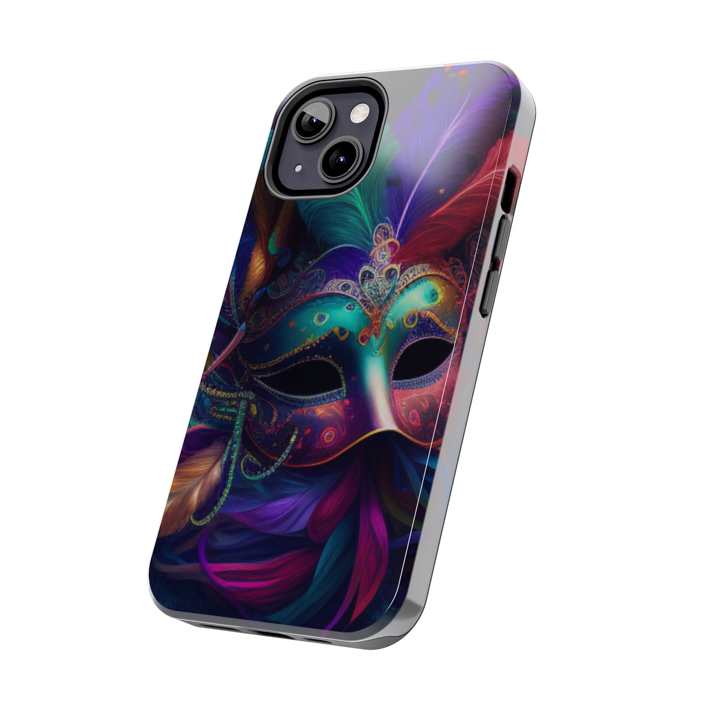 Mardi Gras mask Tough iPhone Case iPhone 15 accessories