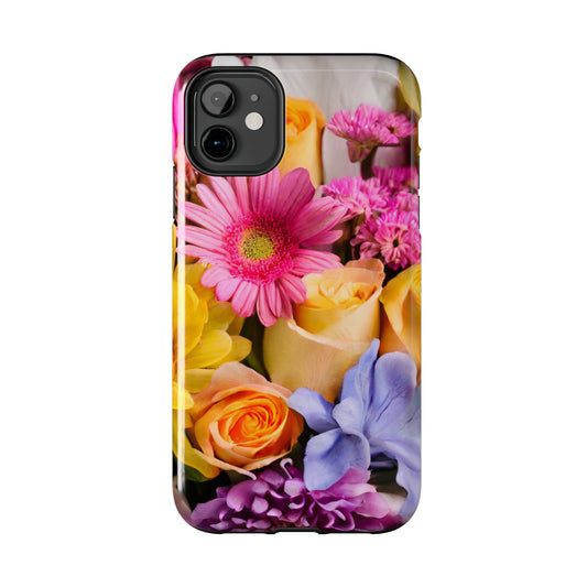 Spring bouquet Tough Phone Case iPhone 14 accessories