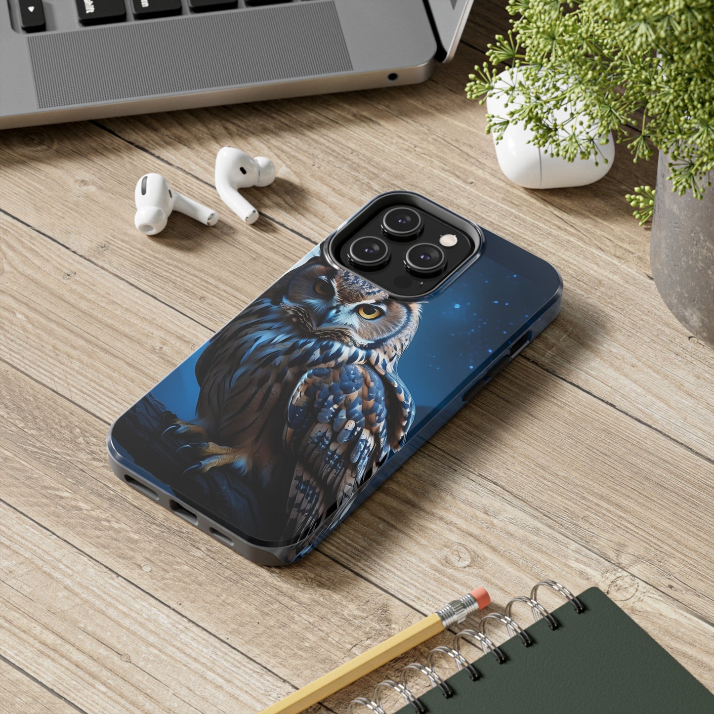 Night owl/ Tough iPhone Case/ Nature