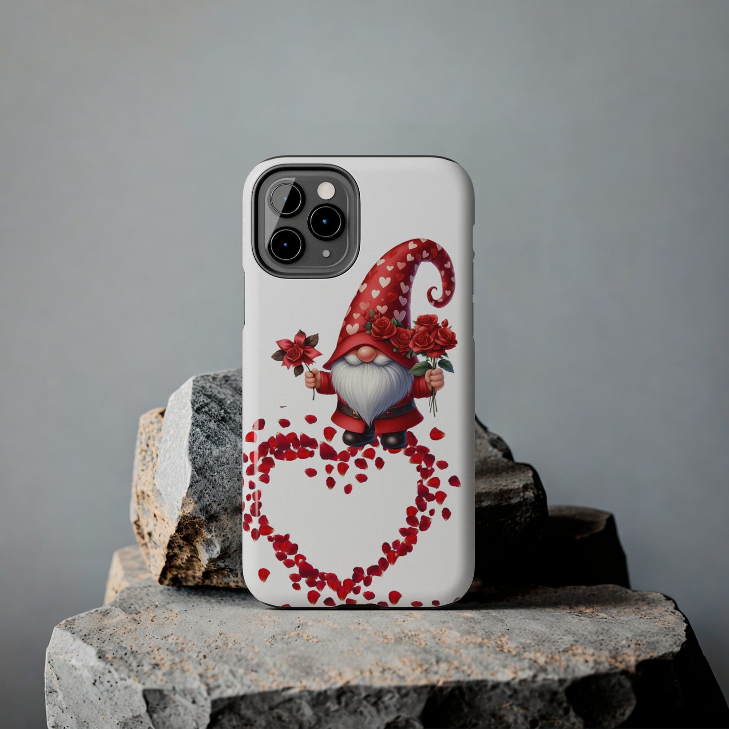 Gnome love/ Tough iPhone Case/ Valentines Day