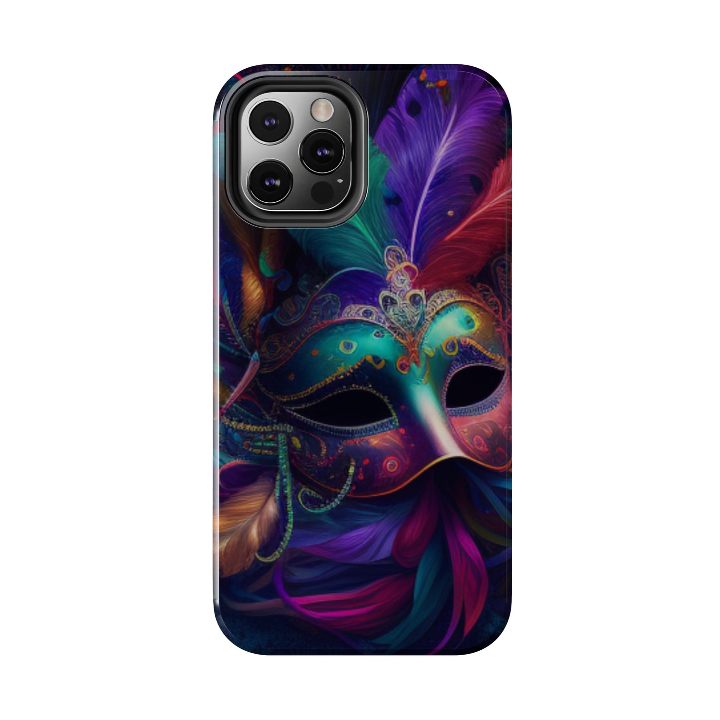 Mardi Gras mask Tough iPhone Case iPhone 15 accessories