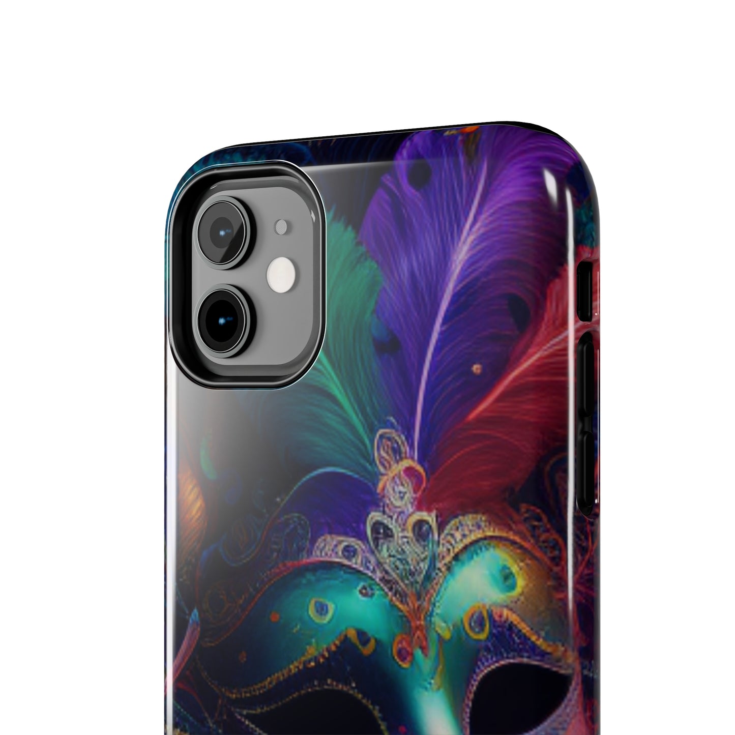 Mardi Gras mask Tough iPhone Case iPhone 15 accessories