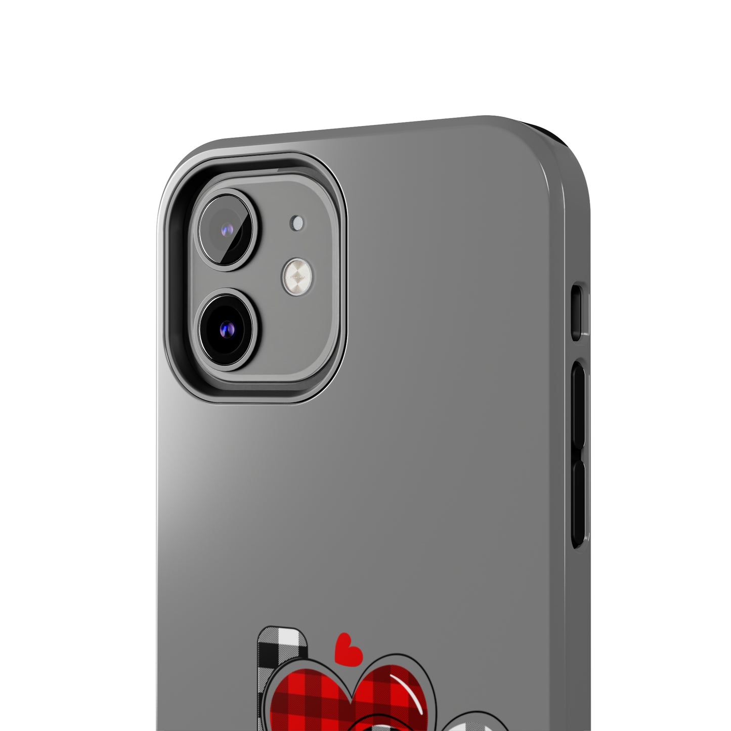 Grey LOVE/ Tough iPhone Case