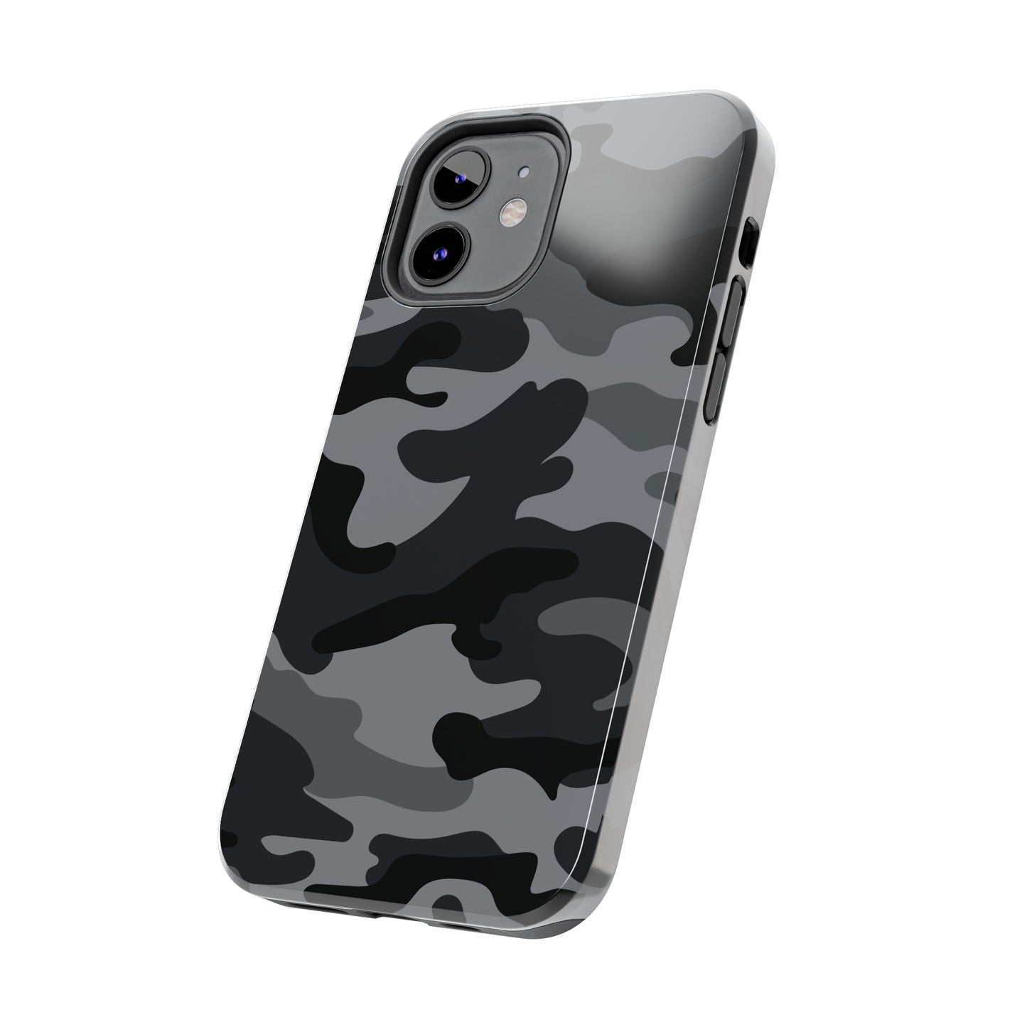 Black & Grey Camo Tough iPhone Case iPhone 15 accessories