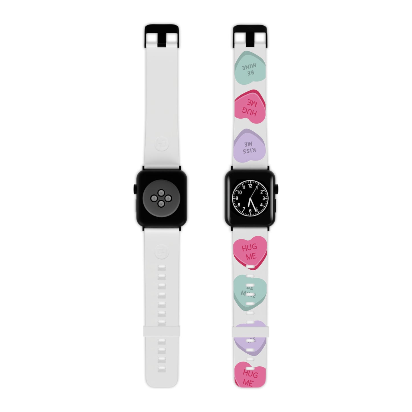 Candy hearts Watch Band for Apple Watch Series 1-9, SE and Ultra, 38-40mm/ 42-44mm