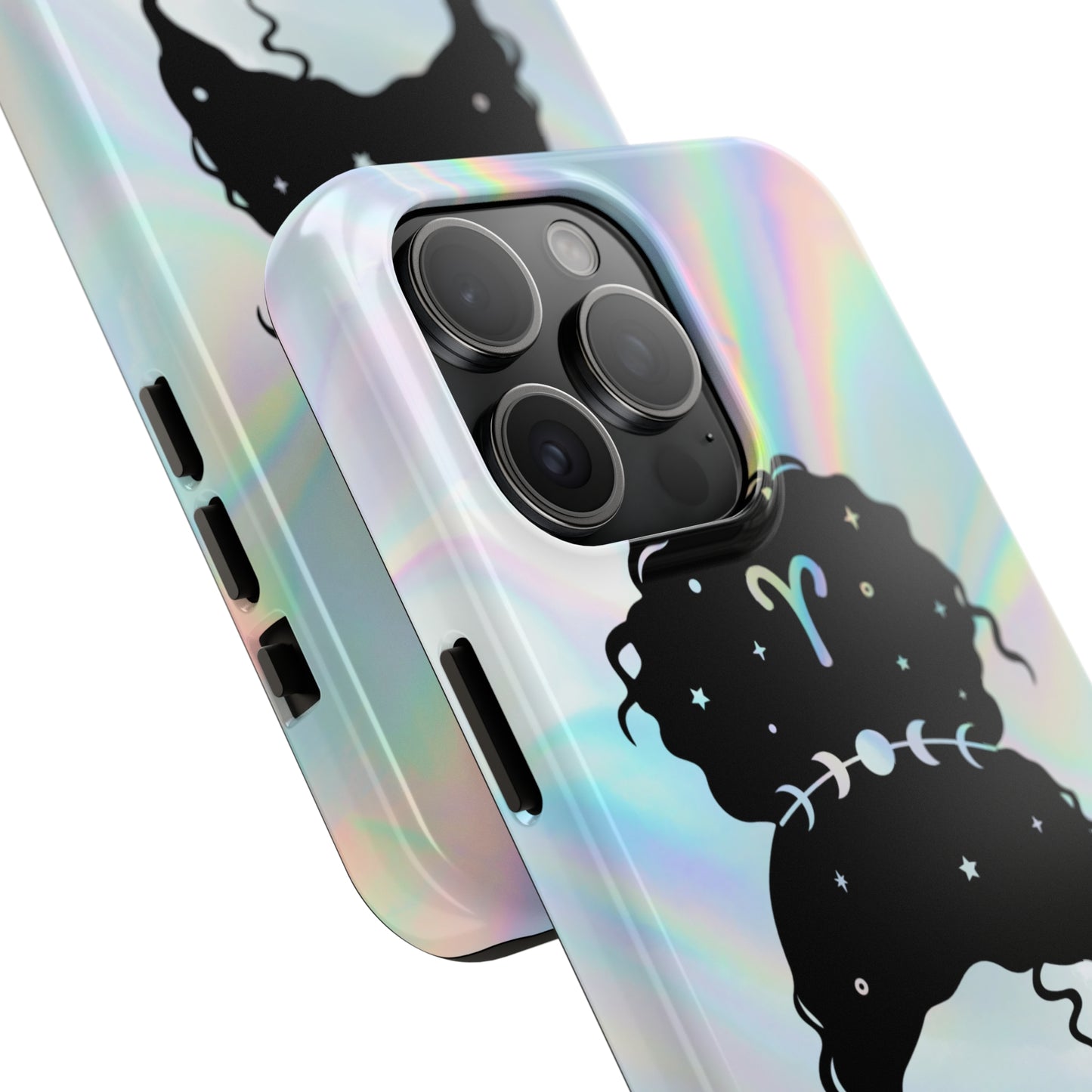 Aries zodiac holographic Tough Phone Case iPhone accessories