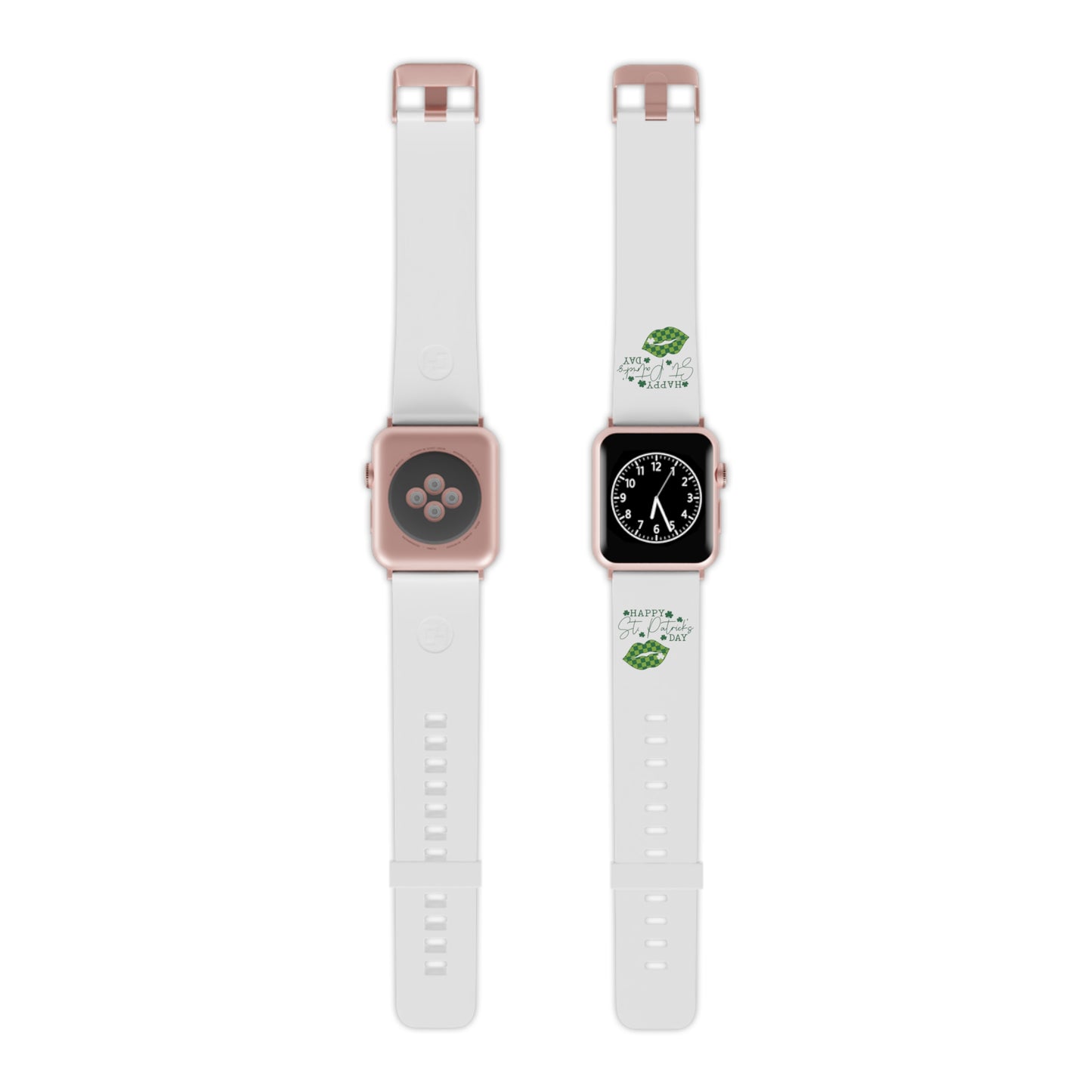 Happy St. Patrick's Day Watch Band for Apple Watch Series 1-9, SE and Ultra, 38-40mm/ 42-44mm