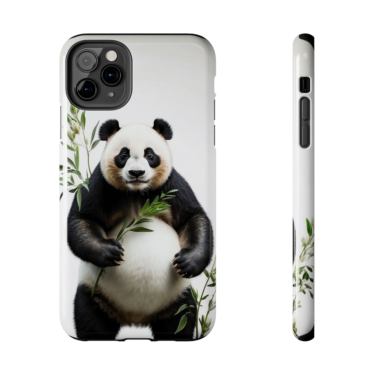 Panda & Bamboo/ Tough iPhone Case/ iPhone accessories/ Nature