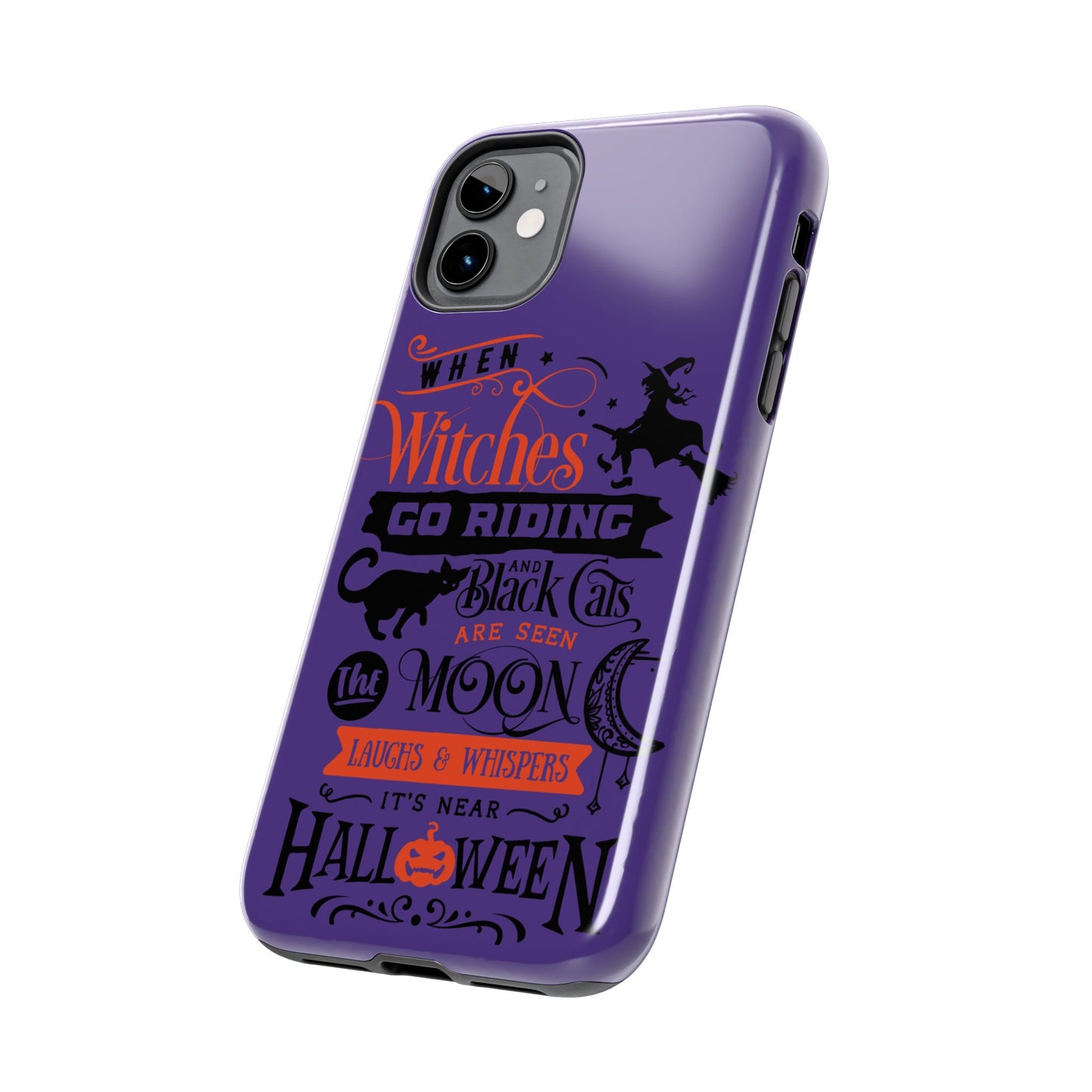 Witches chant, Halloween Tough iPhone Case