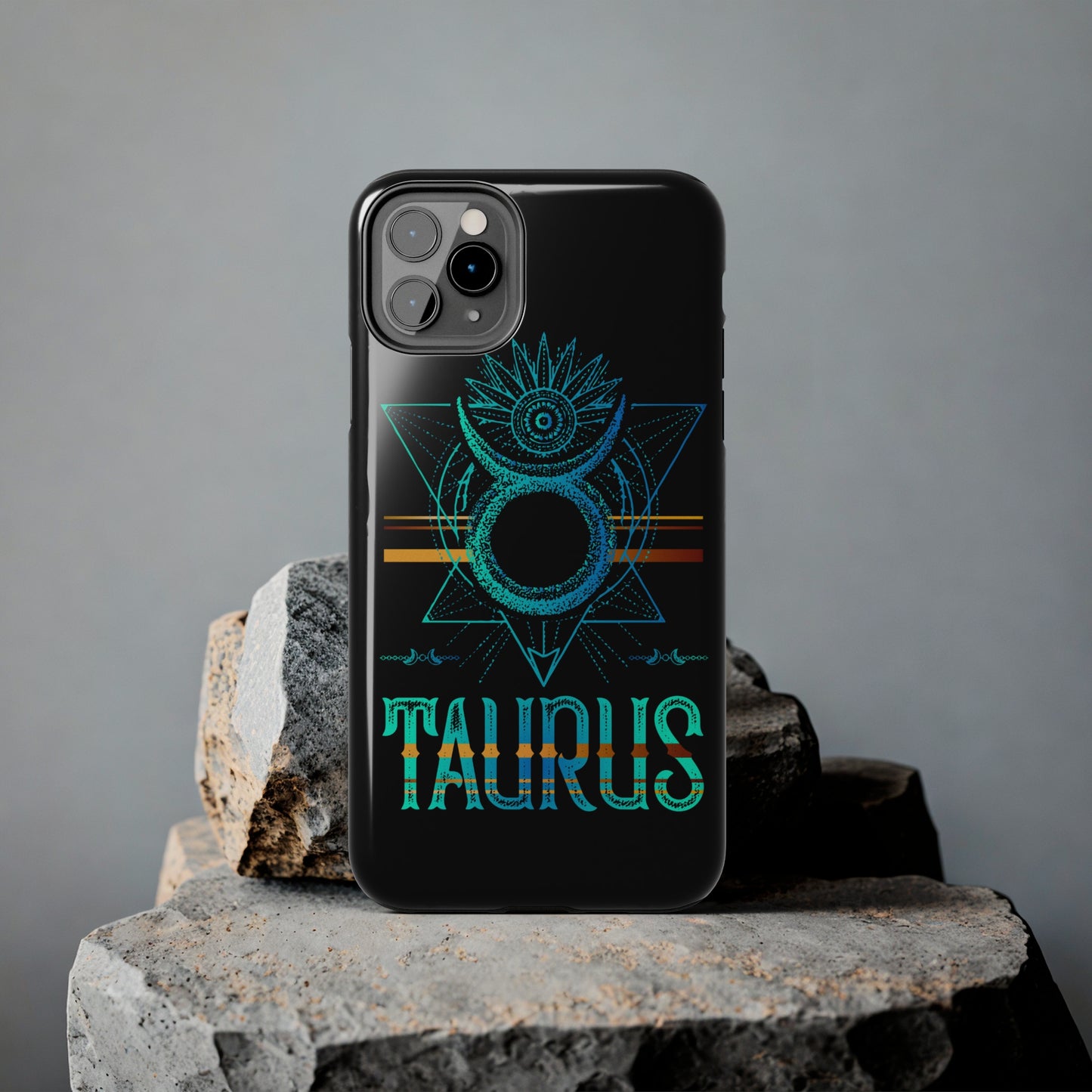 Taurus zodiac symbol Tough iPhone Case  iPhone 15 accessories