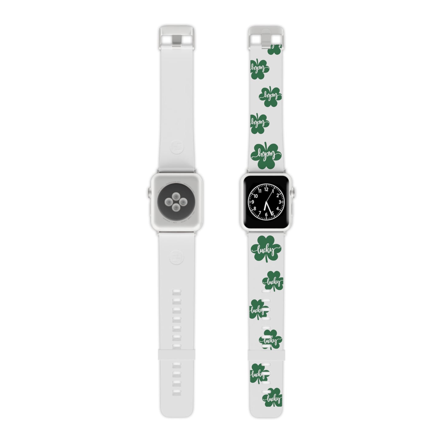 Shamrock luck Watch Band for Apple Watch  Series 1-9, SE and Ultra, 38-40mm/ 42-44mm