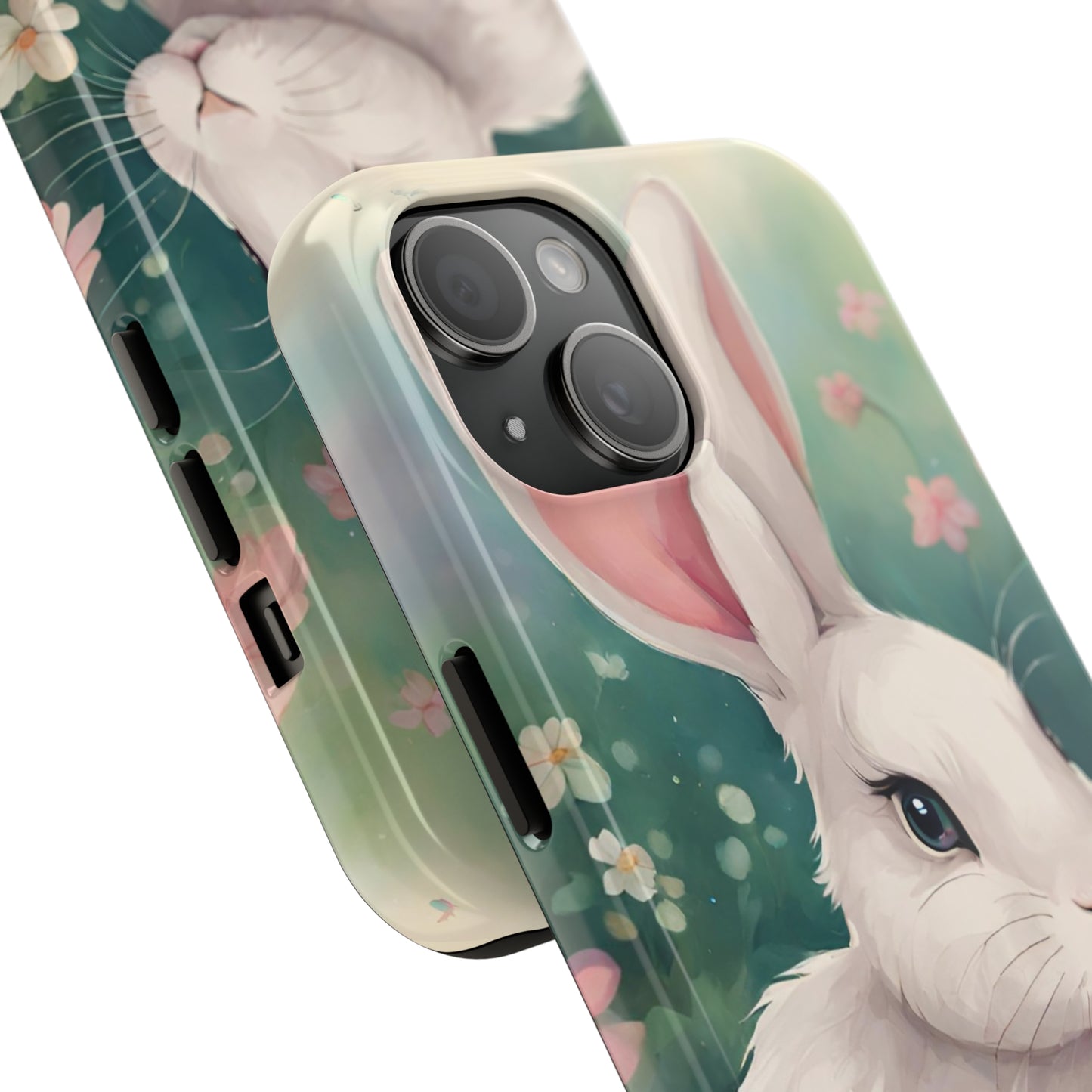 Watercolor bunny Tough Phone Case iPhone 14 accessories