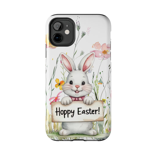 Hoppy Easter bunny Tough Phone Case iPhone 15 accessories