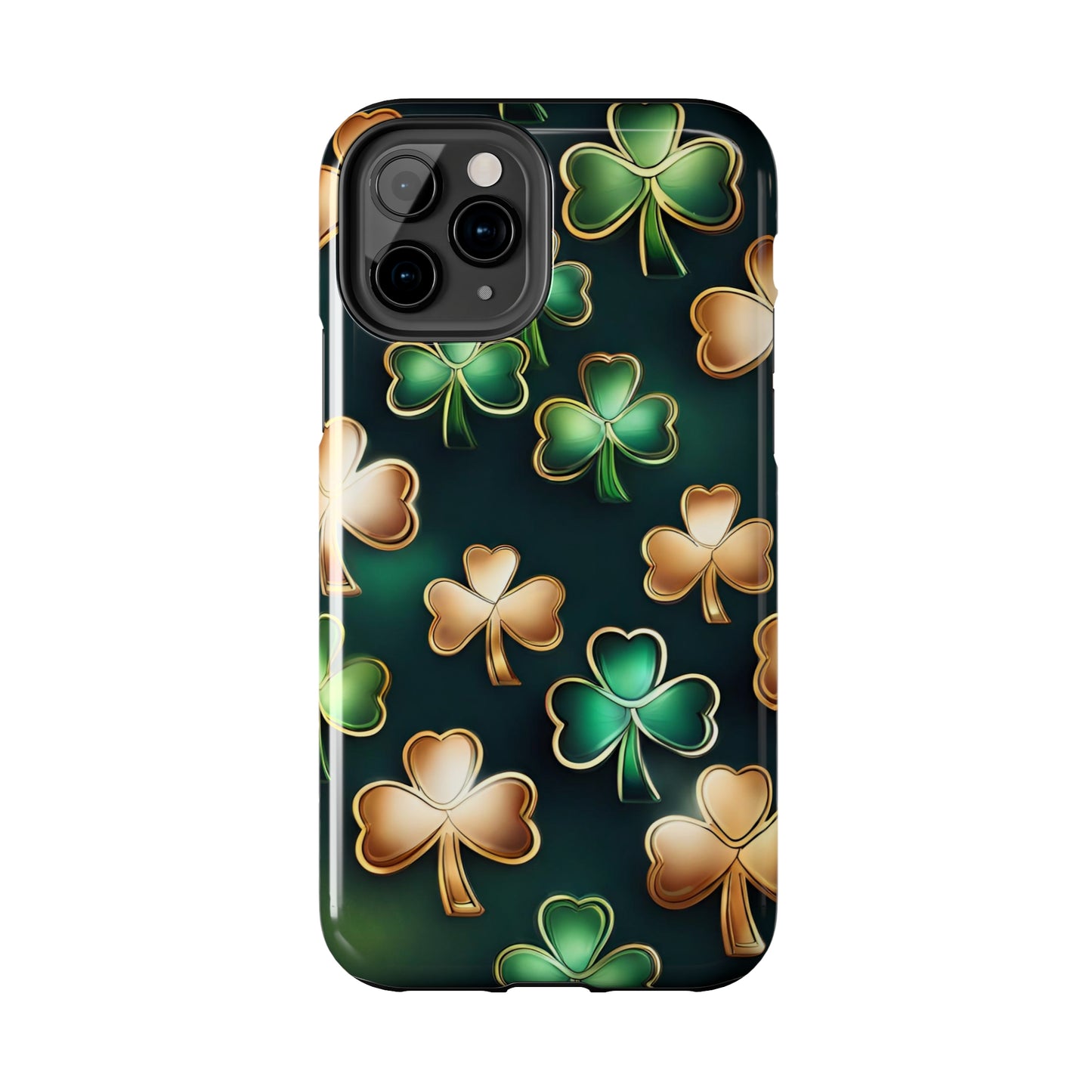 Luck of the shamrock Tough Phone Case iPhone case iPhone 15 accessories