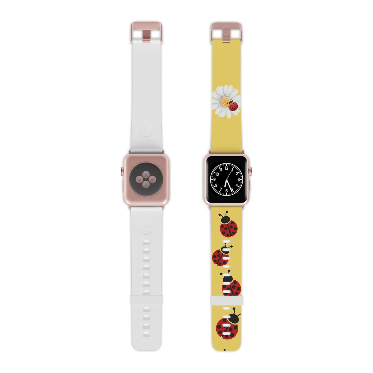 Ms. Lady Bug Watch Band for Apple Watch Series 1-9, SE and Ultra, 38-40mm/ 42-44mm