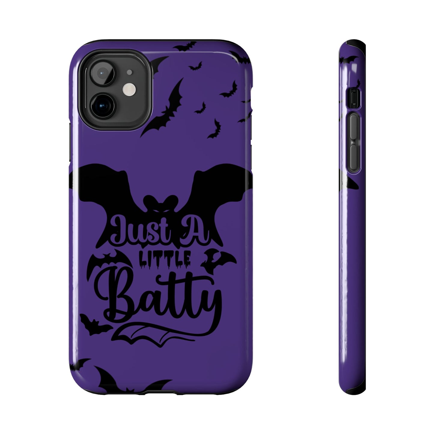 Just a little batty, Halloween Tough Phone Cases