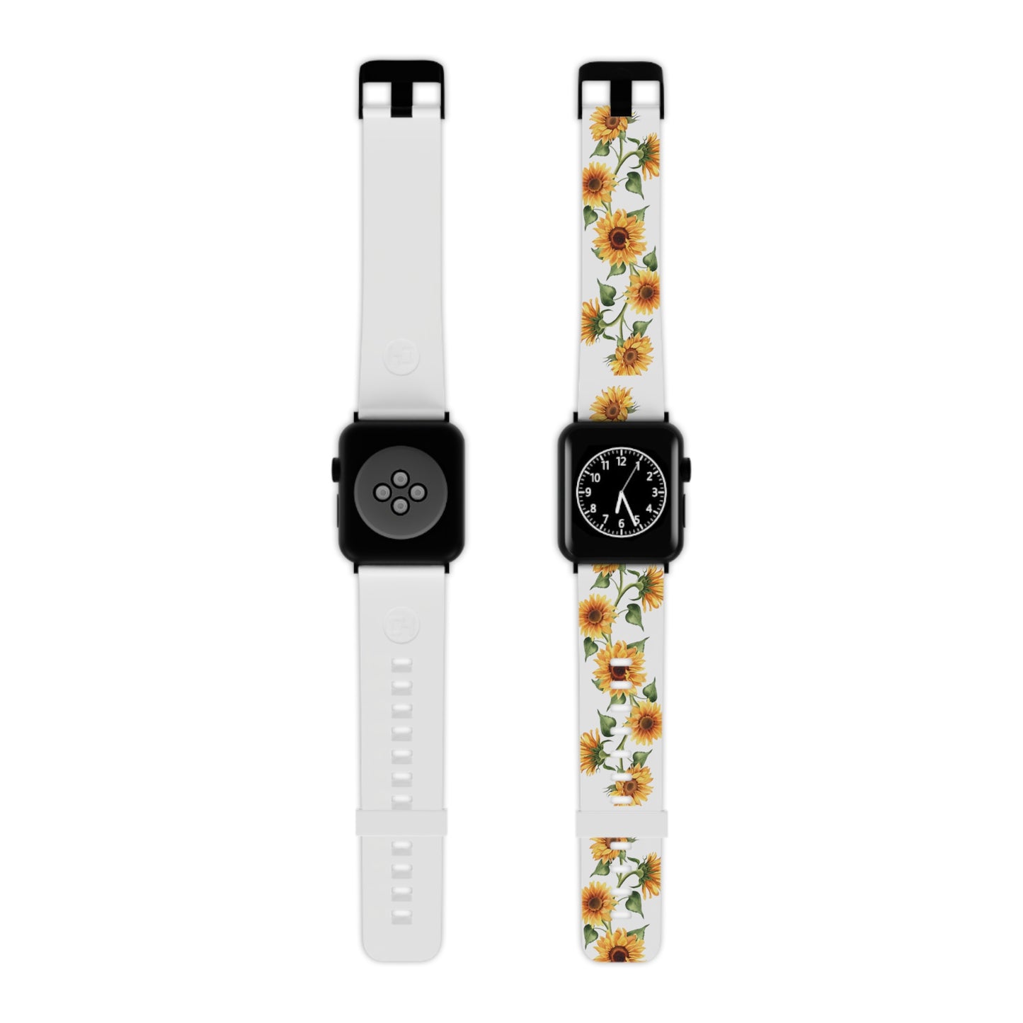 Vined sunflowers Watch Band for Apple Watch Series 1-9, SE and Ultra, 38-40mm/ 42-44mm