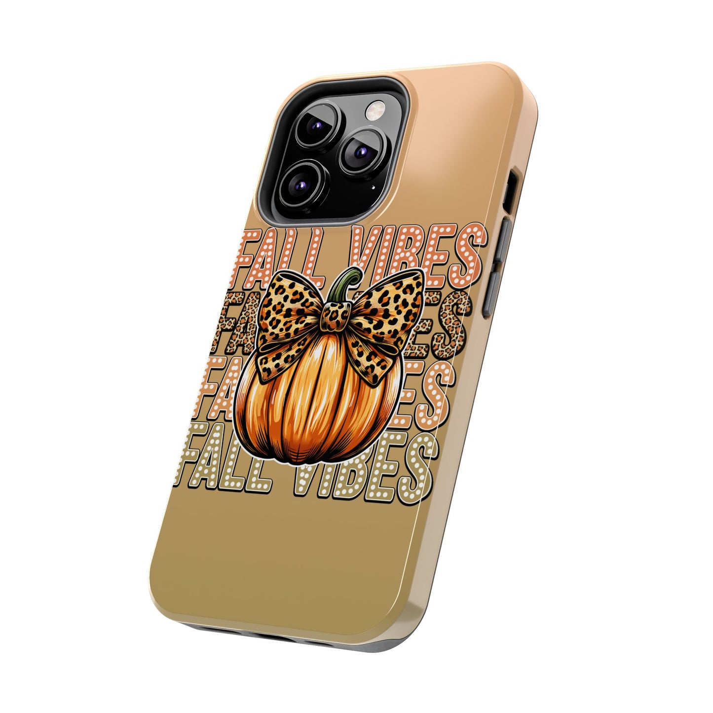 Fall Vibes, Halloween themed iPhone case Models 11-15