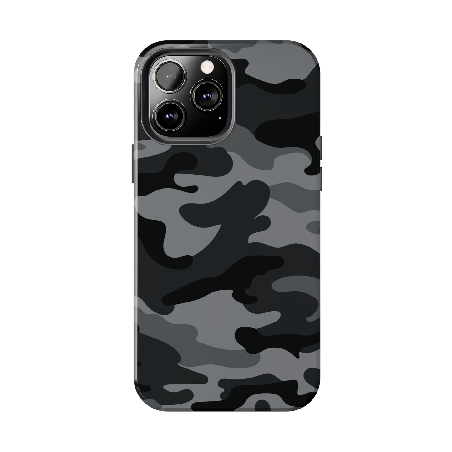 Black & Grey Camo Tough iPhone Case iPhone 15 accessories