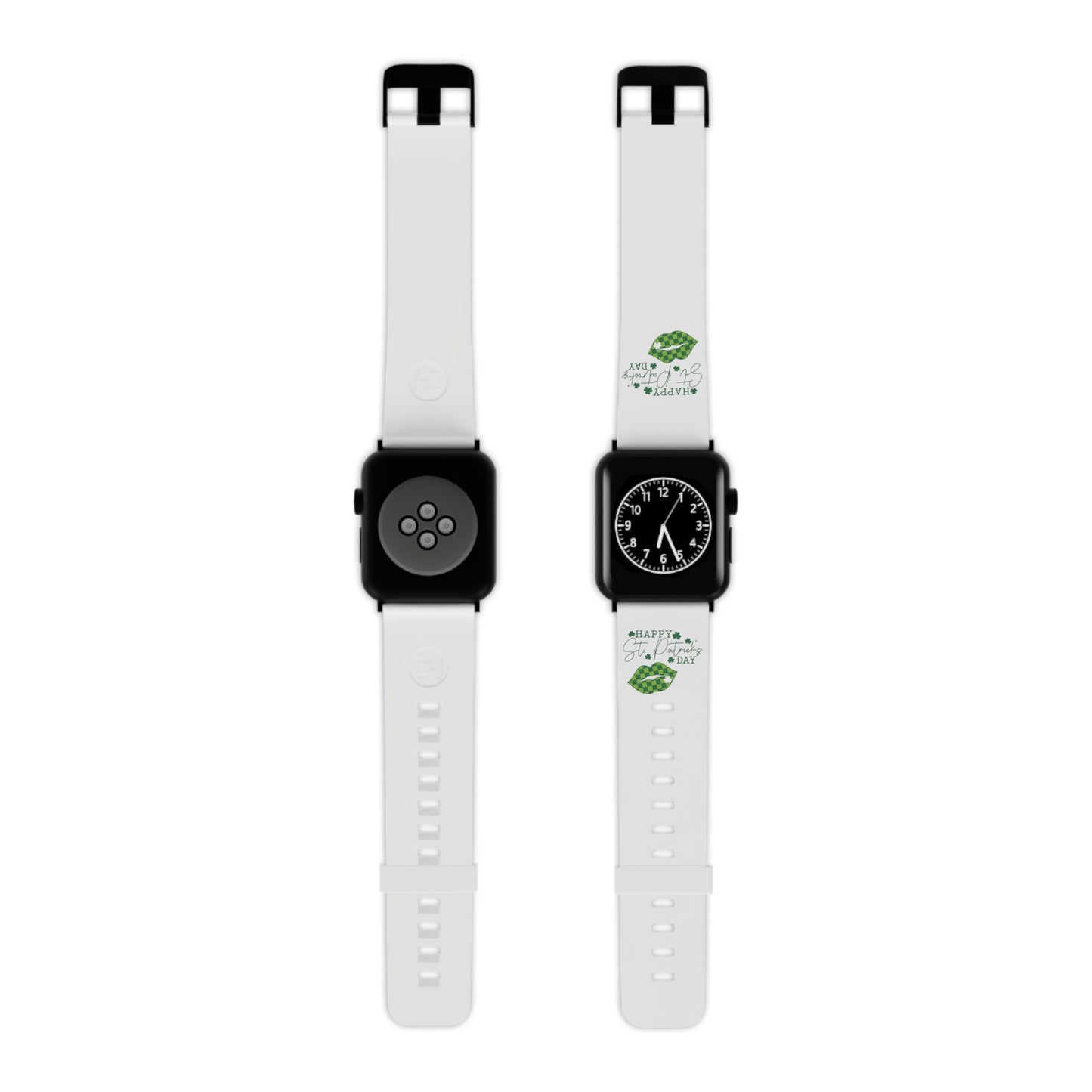 Happy St. Patrick's Day Watch Band for Apple Watch Series 1-9, SE and Ultra, 38-40mm/ 42-44mm