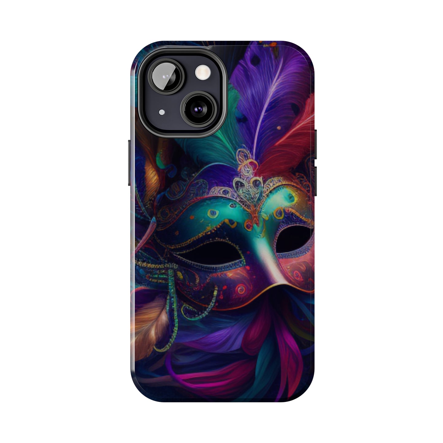 Mardi Gras mask Tough iPhone Case iPhone 15 accessories