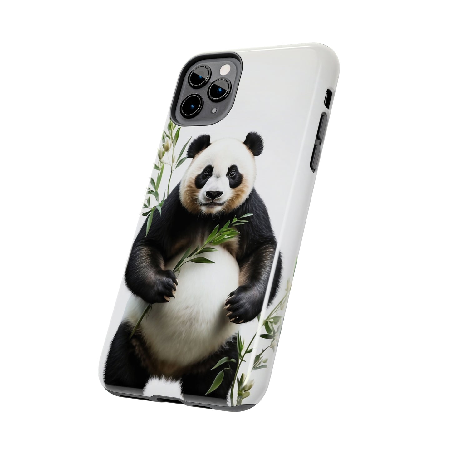 Panda & Bamboo/ Tough iPhone Case/ iPhone accessories/ Nature