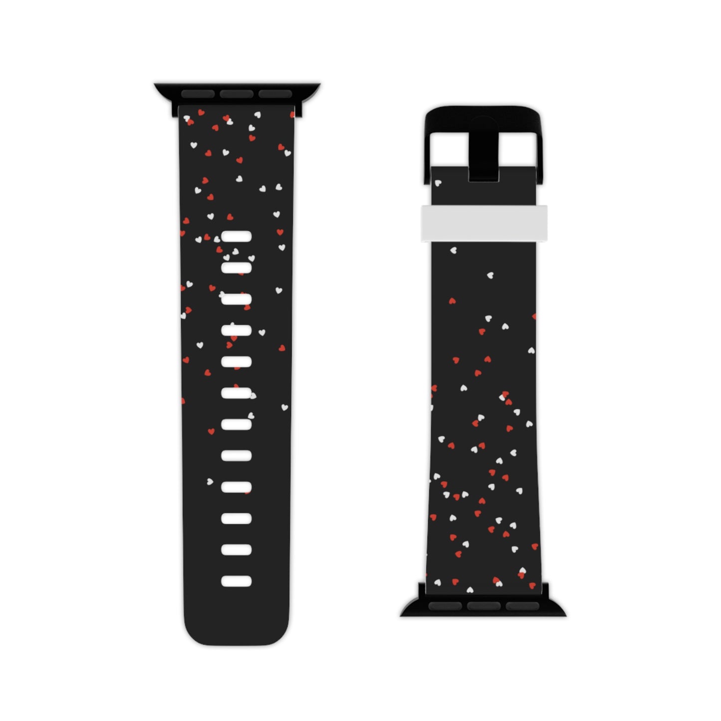 Heart sprinkles Watch Band for Apple Watch Series 1-9, SE and Ultra, 38-40mm/ 42-44mm