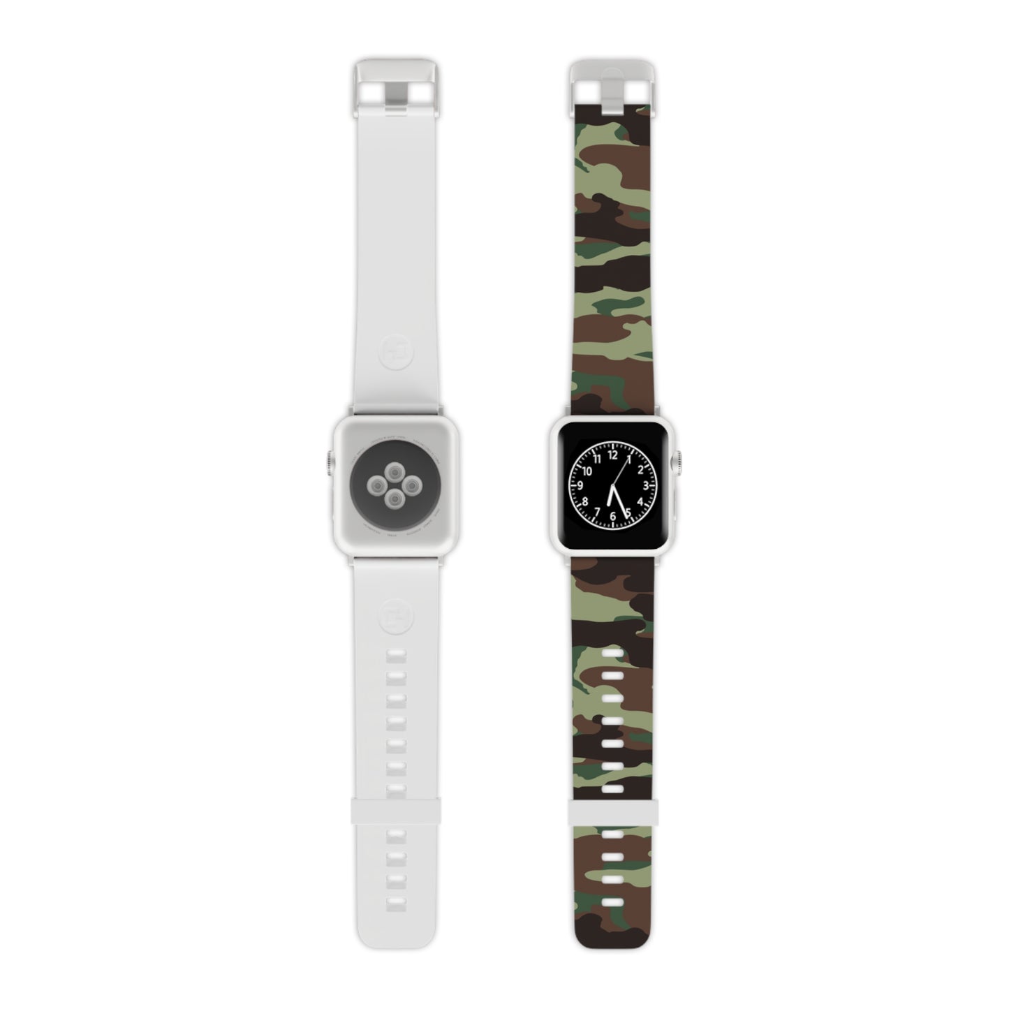 Army green Camo print Watch Band for Apple Watch Series 1-9, SE and Ultra, 38-40mm/ 42-44mm