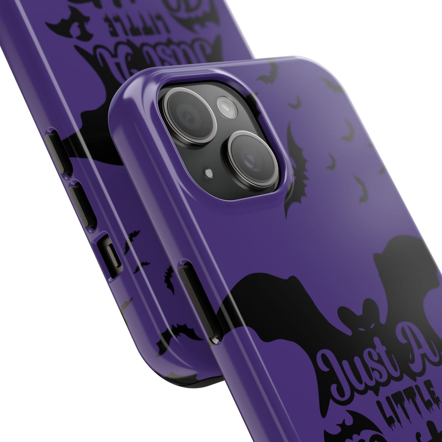 Just a little batty, Halloween Tough Phone Cases