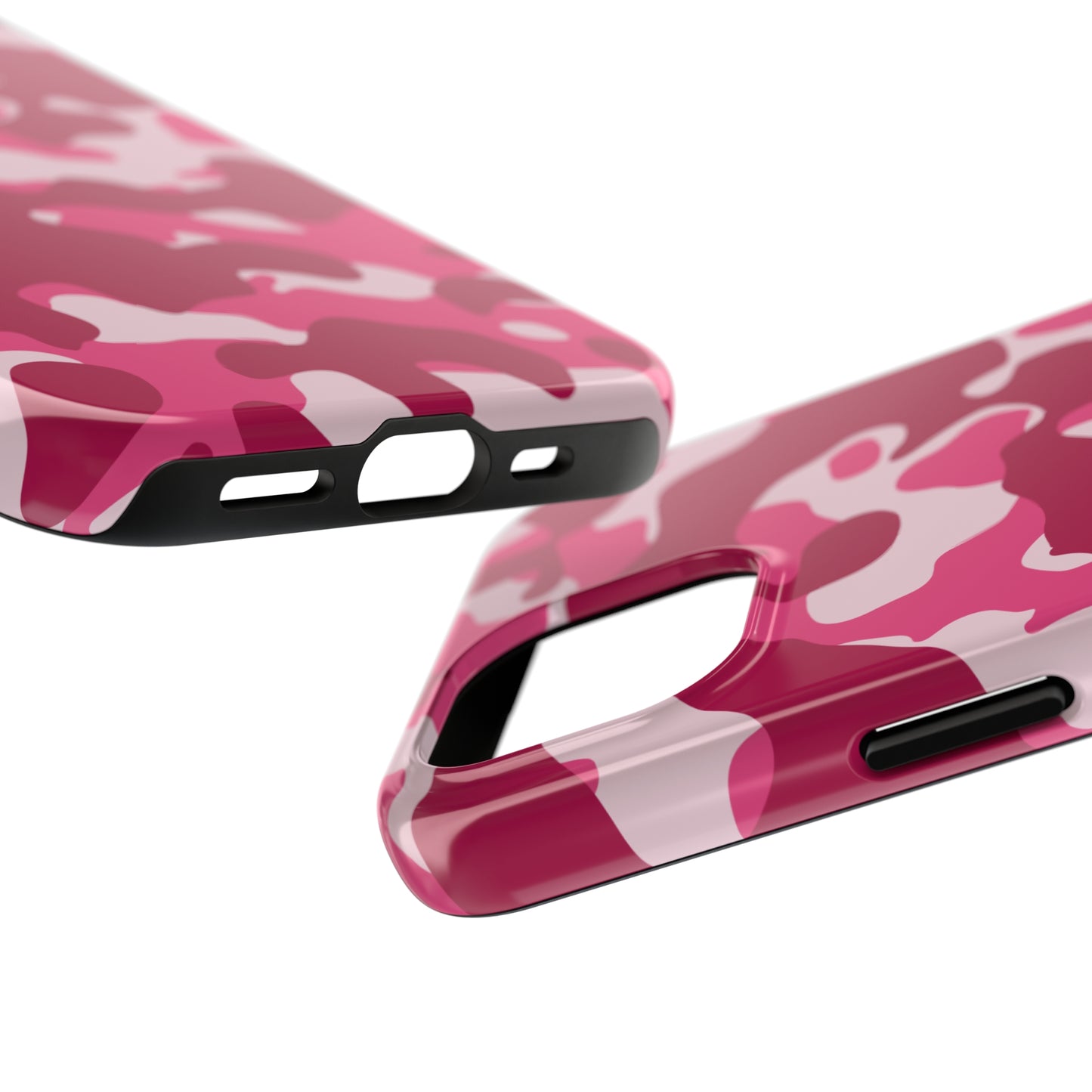 Pink Camo Tough iPhone Case iPhone 15 accessories