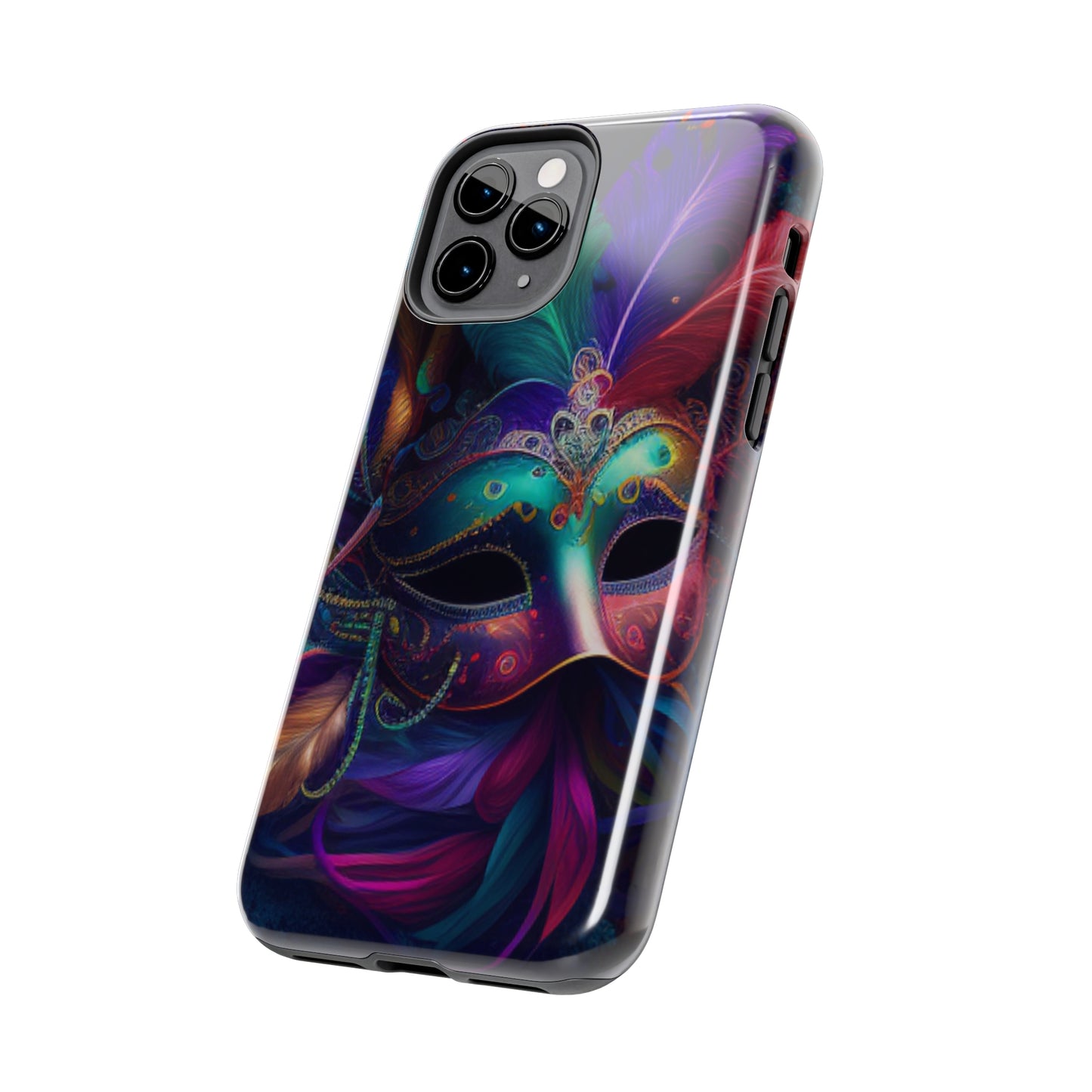 Mardi Gras mask Tough iPhone Case iPhone 15 accessories