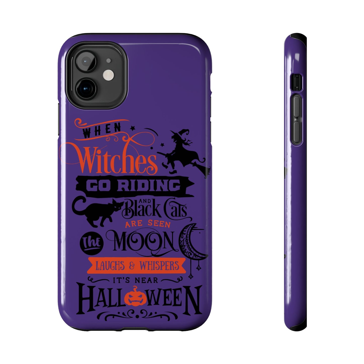 Witches chant, Halloween Tough iPhone Case