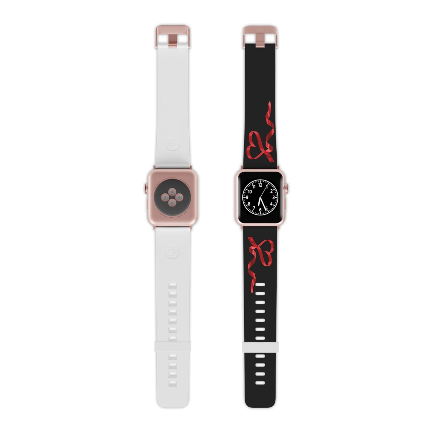 Valentines ribbon Watch Band for Apple Watch Series 1-9, SE and Ultra, 38-40mm/ 42-44mm