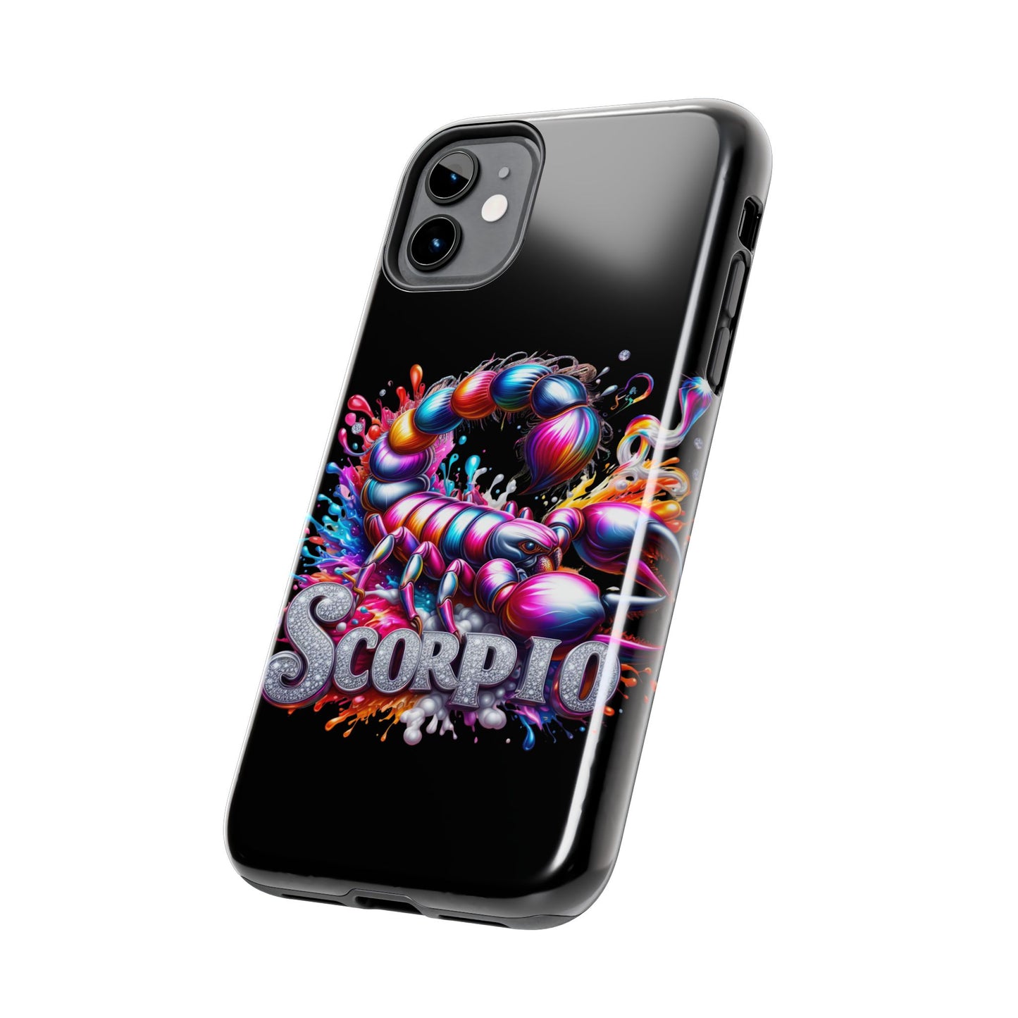 Colorful Scorpio Zodiac  iPhone case Cover Models 11-16