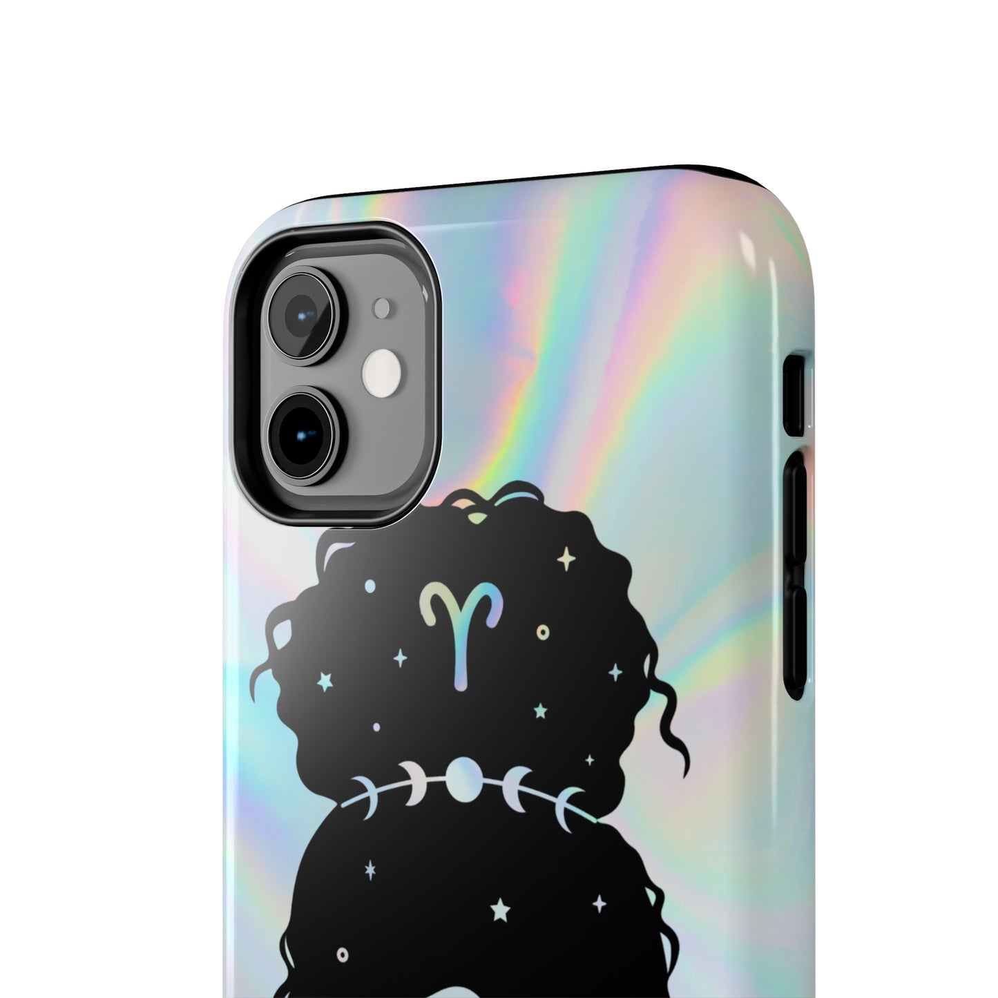 Aries zodiac holographic Tough Phone Case iPhone accessories