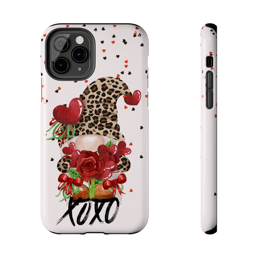 XOXO Gnome/ Tough iPhone Case/ Valentines Day