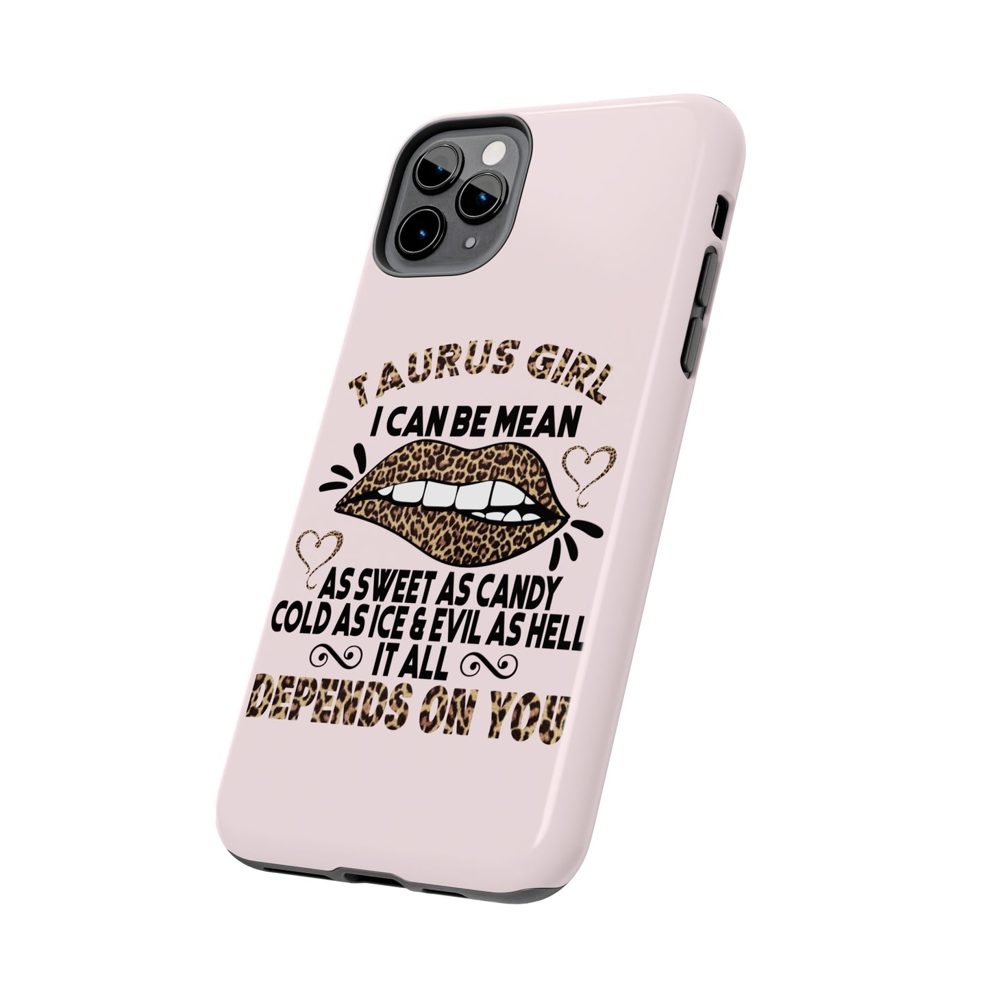 Taurus girl Tough iPhone Case iphone 14 accessories