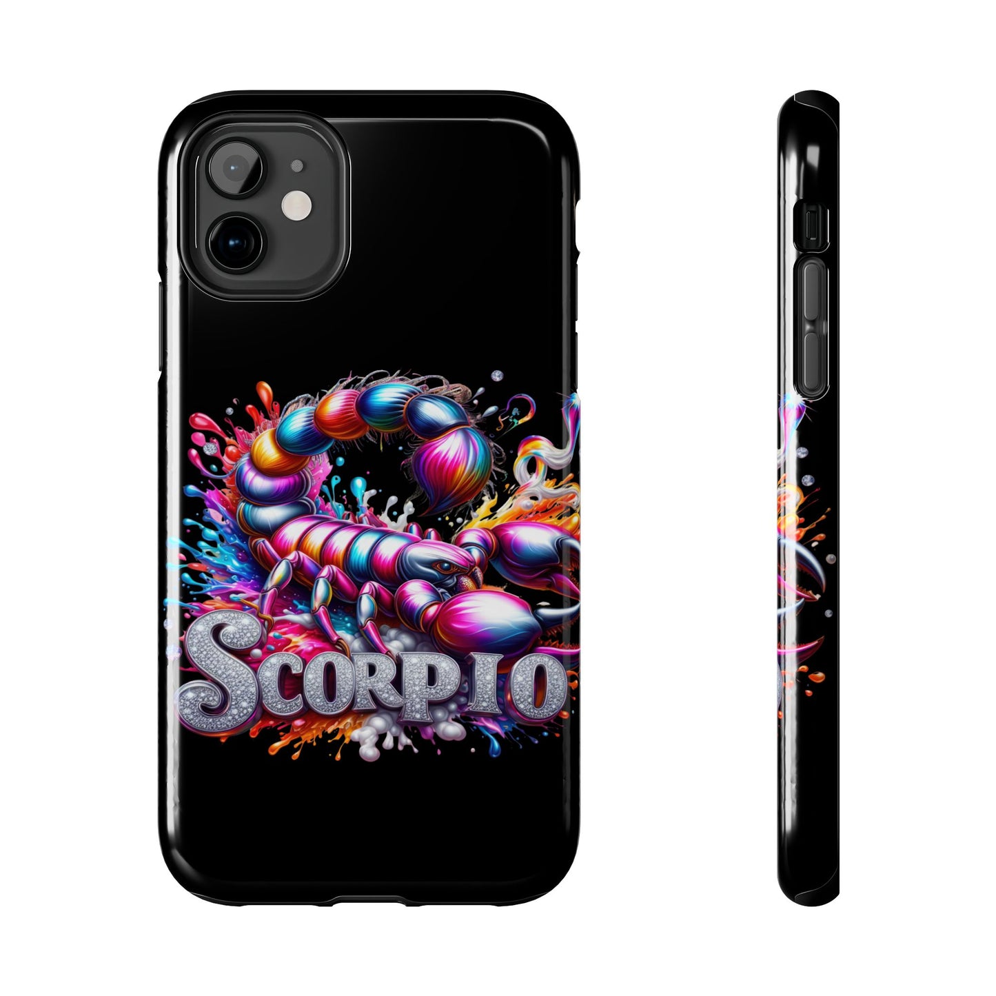 Colorful Scorpio Zodiac  iPhone case Cover Models 11-16