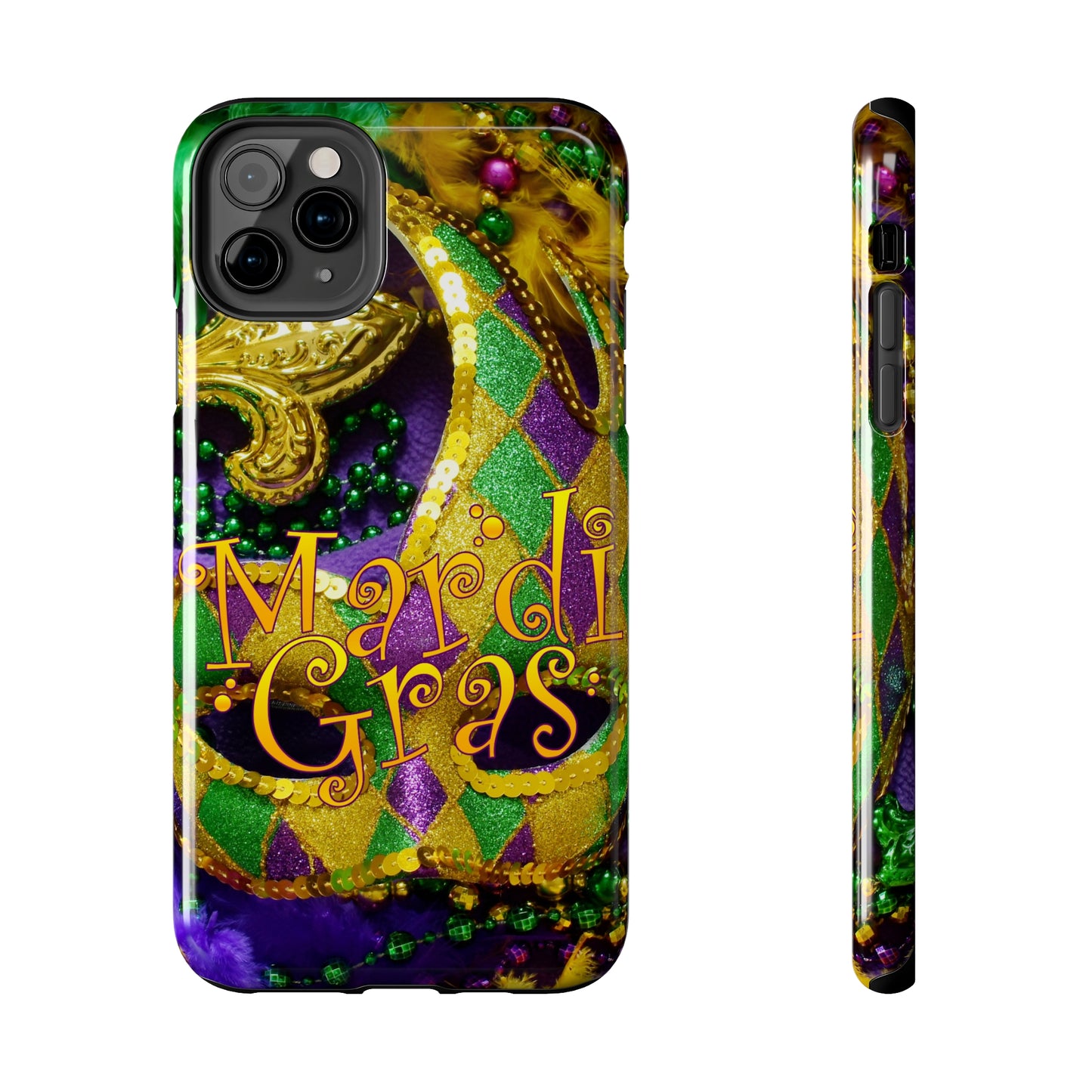 Wild night mardi gras Tough iPhone Case iPhone 15 accessories